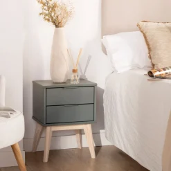 Klast Home Mesitas De Noche|Mesitas De Noche>Troy Verde antracita