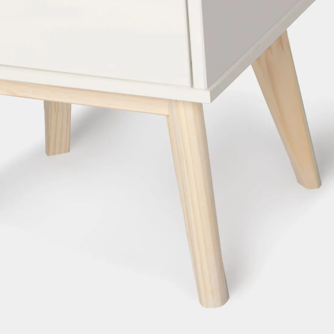 Klast Home Packs De 2 Mesitas De Noche|Mesitas De Noche>Troy Blanco