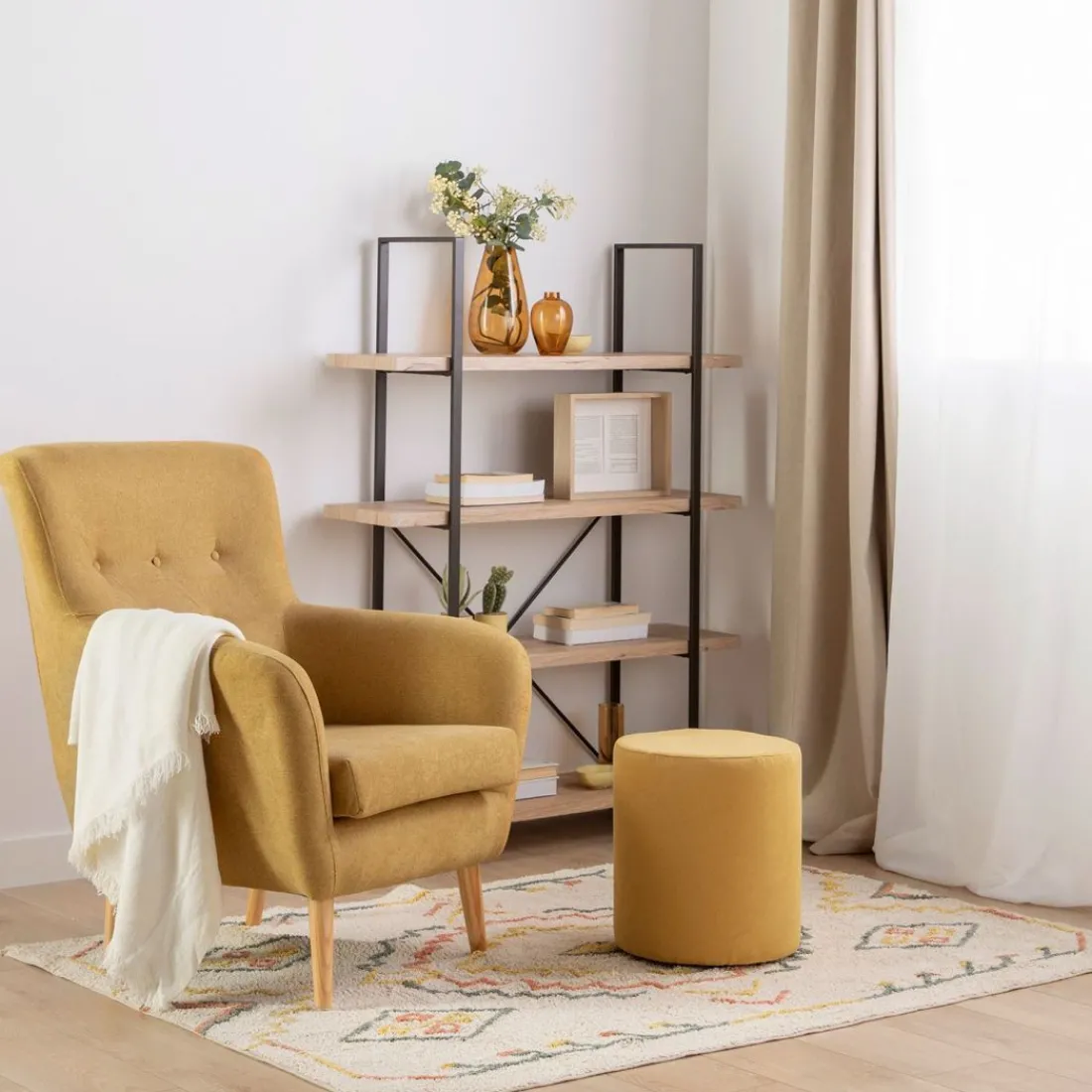 Klast Home Pufs>Varet Mostaza