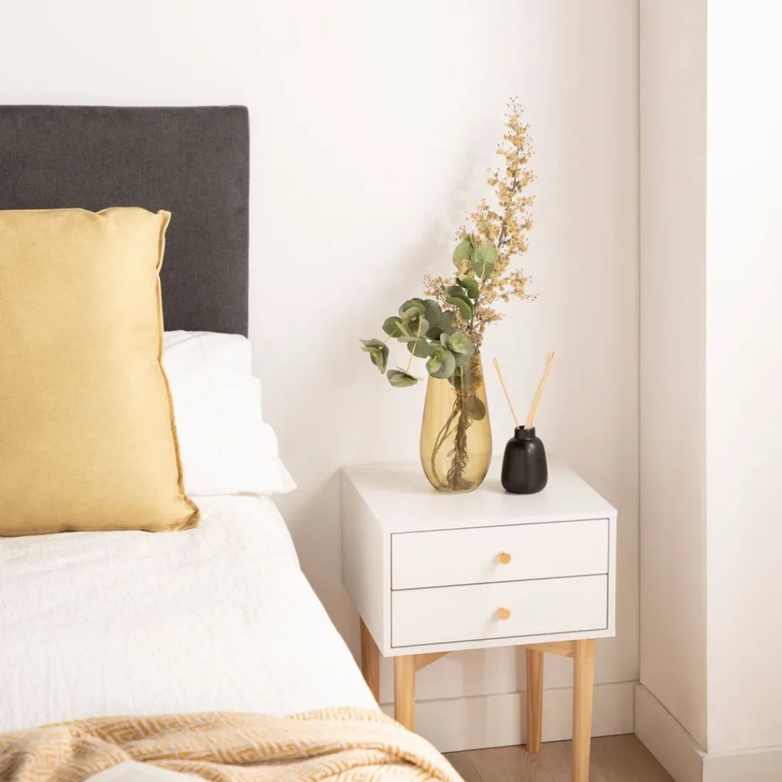 Klast Home Packs De 2 Mesitas De Noche|Mesitas De Noche>Vichy