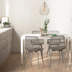 Klast Home Packs 4 Sillas Polipropileno|Sillas De Exterior>Zoe Gris